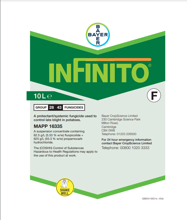 ছত্রাকনাশক-ইনফিনিটো প্রো|বায়ার|Fungicide-Infinto Pro|Bayer