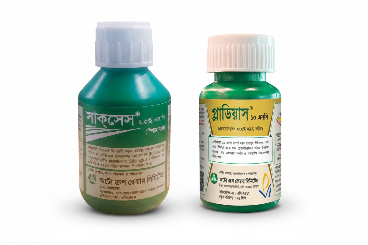 থ্রিবস পোকা নিয়ন্ত্রণ কম্বো প্যাকেজ (গ্লাডিয়াস + সাকসেস)