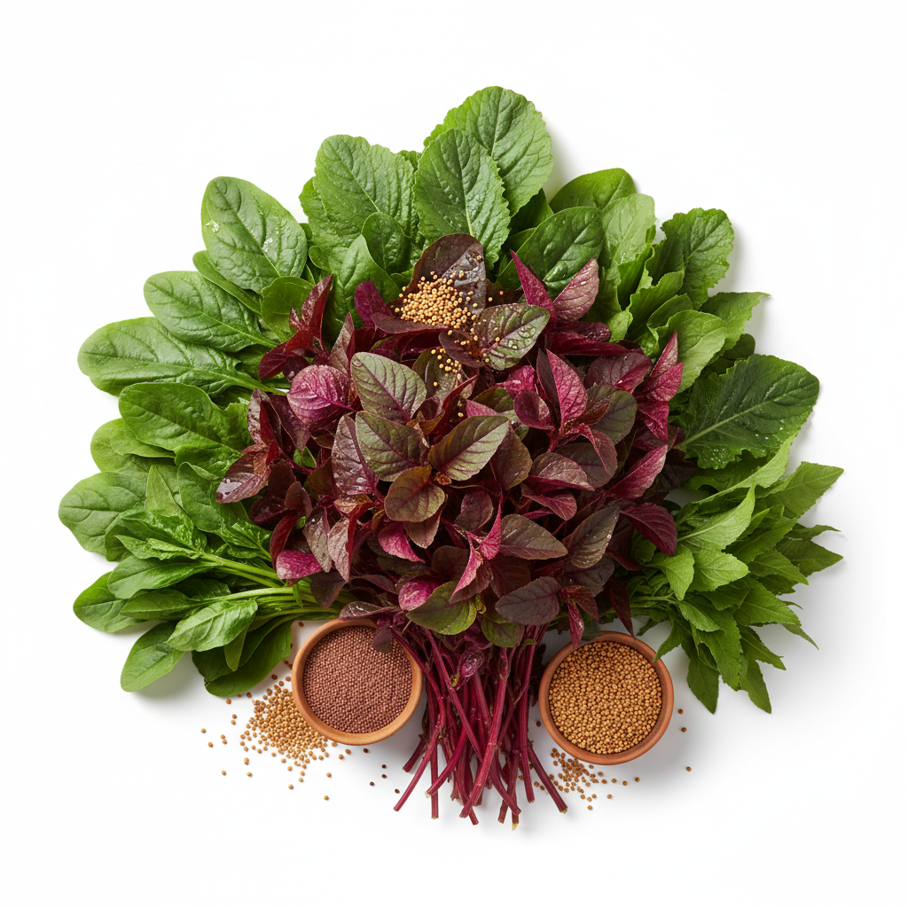 Bangladeshi leafy vegetables Collection Image - Halal Agro Tech