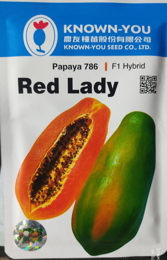 হাইব্রিড পেঁপে-রেড লেডি। ইউনাইটেড সীডস। Hybrid papaya-Red lady