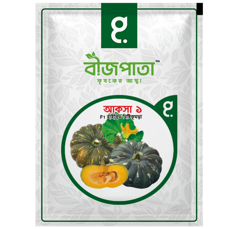 আকসা ১(Aqsa 1)-হাইব্রিড মিষ্টিকুমড়া বীজ|বীজপাতা