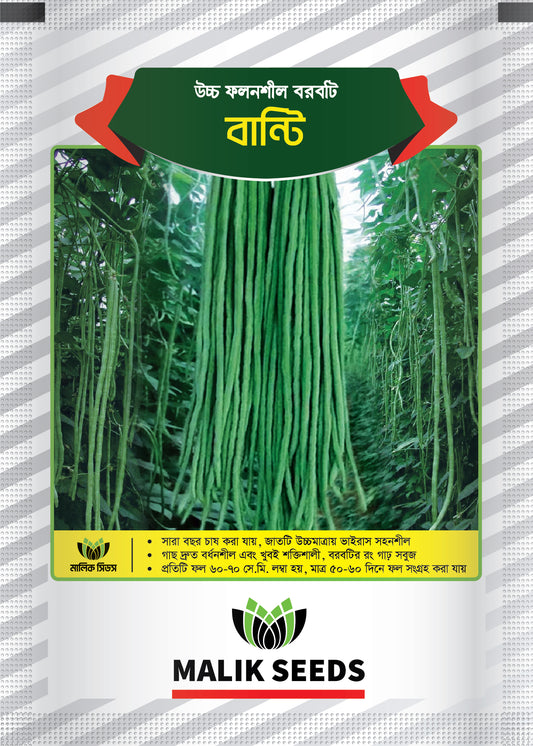 বান্টি- হাইব্রীড বরবটি বীজ।এ আর মালিক সীডস