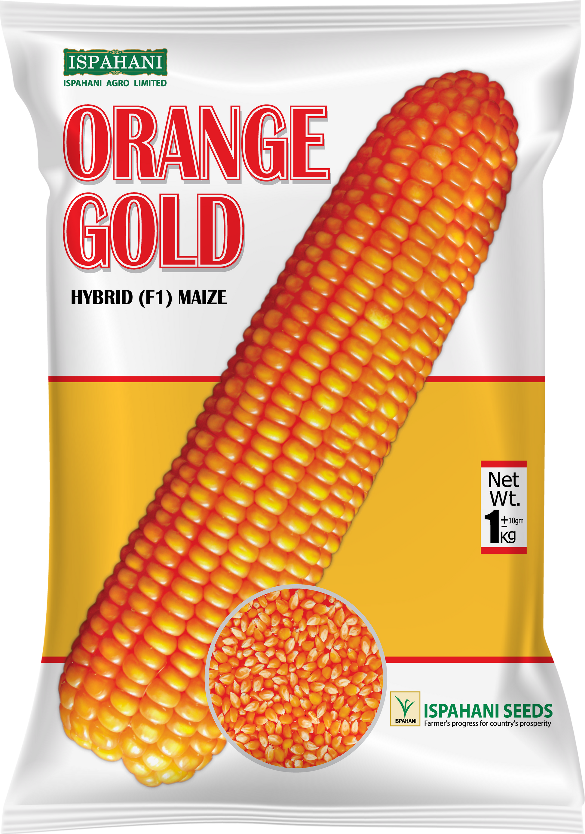 Halal Agro Tech -  Ispahani Orange Gold maize seed