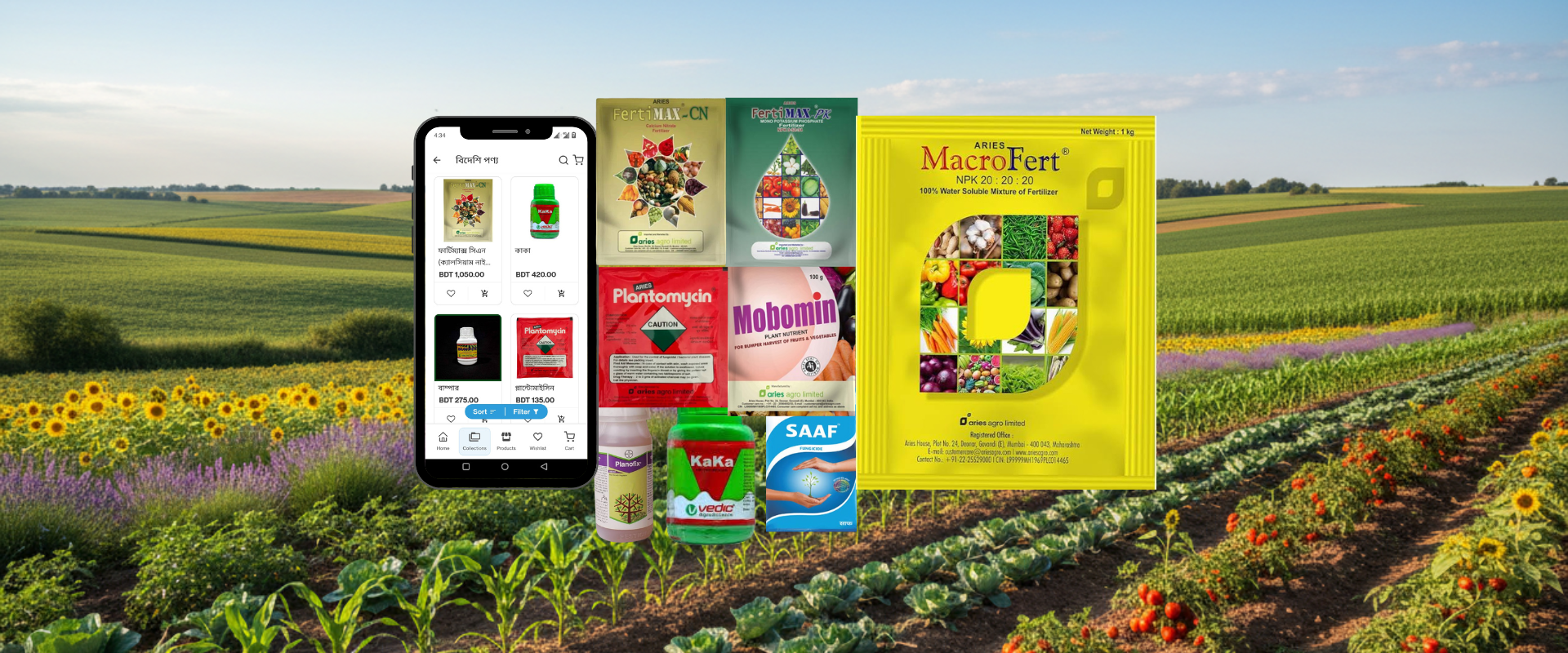 Halal Agro Tech Indian products promotion banner