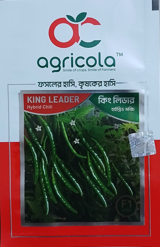 হাইব্রীড মরিচ বীজ- কিং লিডার (King Leader)|এগ্রিকোলা লিমিটেড