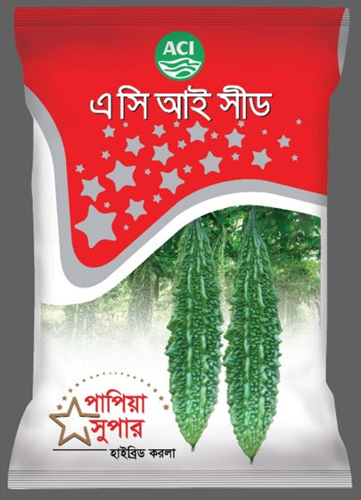 হাইব্রিড করলা-পাপিয়া সুপার।এ সি আই সীড।Hybrid Bitter Gourd-Papiya Super।ACI Seed