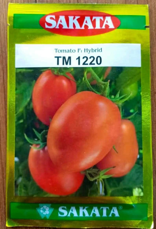 Malik Seeds hybrid tomato tm 1220 packet image on Halal Agro Tech