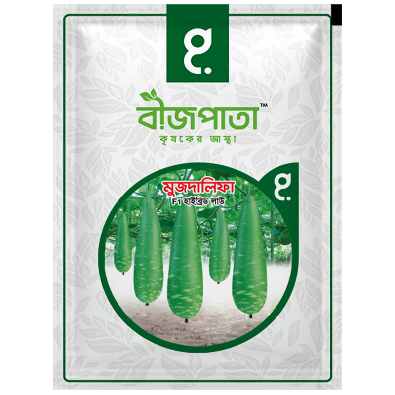 মুজদালিফা এফ১(Muzdalifah F1)-হাইব্রিড  লাউ  বীজ|বীজপাতা